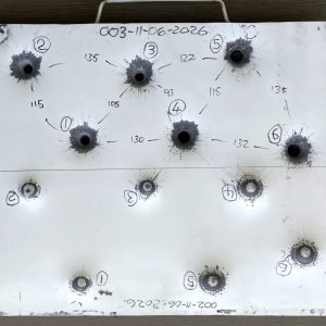 PRD Ballistics Test Sample